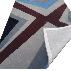 Elegance in Every Step: Abstract Art Pattern Tufted Carpet