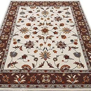 Multicolored Flower Pattern Tufted Carpet: A Splash of Elegance for Your Home