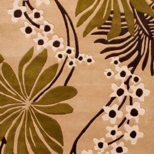 Beauty of Flower Pattern Tufted Carpets