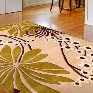 Beauty of Flower Pattern Tufted Carpets