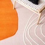 Elegant Rectangular Pattern Tufted Carpet for Your Living Room View 5