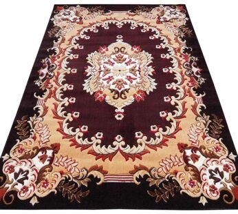 Dark Brown & Light Orange Concord Carpet for Your Living Room