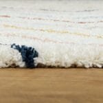 Enhance Your Space with Multicolor Zigzag Strips Pattern Shaggy Carpet View 2