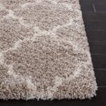 Shaggy Carpet with Skincolor Web Pattern: A Perfect Addition to Your Home View 3