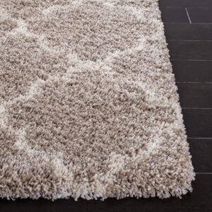 Shaggy Carpet with Skincolor Web Pattern: A Perfect Addition to Your Home