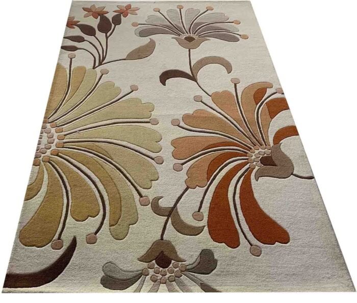 Petalume handmade rug - Indian Carpets