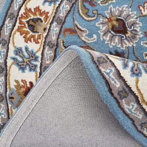 Enhance Your Home with a Colorful Art Design Round Tufted Carpet