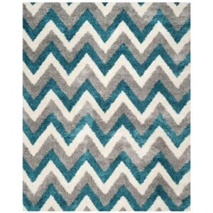 Triangular Strips Shaggy Carpet: A Touch of Elegance and Comfort