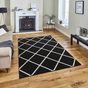 Experience the Elegance of Luxurious Tufted Carpet in Black