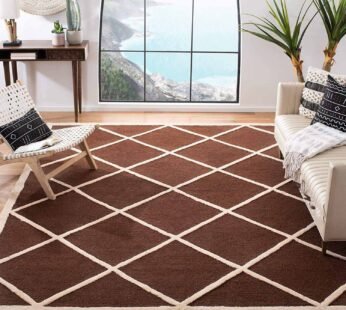 Experience Elegance with Our Luxurious Tufted Carpet in Brow Pattern