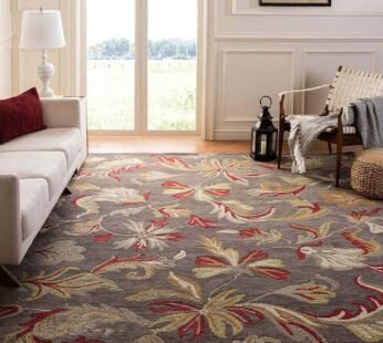 Introducing Our Luxurious Tufted Carpet in Brown Loop Cut Design