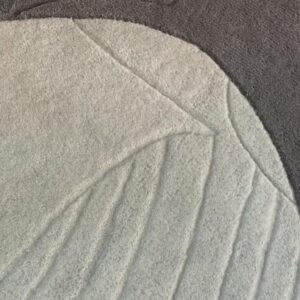 Elegant Grey Color Combination Non-Shape Carpets for Modern Spaces