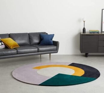 Elevate Your Space with a Luxurious Tufted Round Carpet