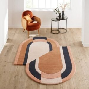 Discover the Elegance of Our Premium Quality Irregular Tufted Rug
