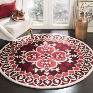 The Luxurious Tufted Round Carpet: A Touch of Elegance for Your Home