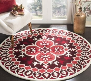 The Luxurious Tufted Round Carpet: A Touch of Elegance for Your Home