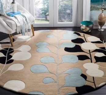 Indulge in Elegance: The Luxurious Tufted Round Carpet