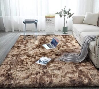 Introducing Our Soft Shaggy Plain Beige Carpet