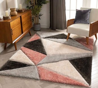 Premium Multicolor Triangle Shaped Carpet for Elegant Interiors