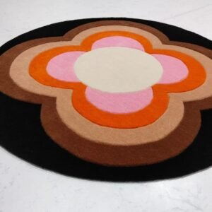 Enhance Your Home with Our Luxurious Tufted Round Carpet