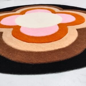 Enhance Your Home with Our Luxurious Tufted Round Carpet