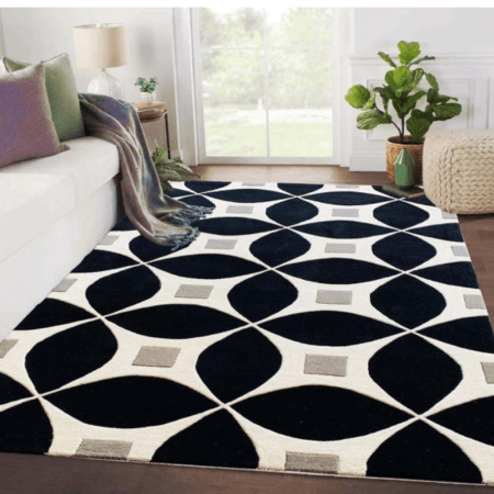 Luxurious Tufted Black and White Décor: Elevate Your Space