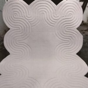Elevate Your Space: The Luxurious Irregular Tufted Rug