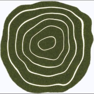 Elevate Your Style with Luxurious Premium Quality Irregular Green Accessories
