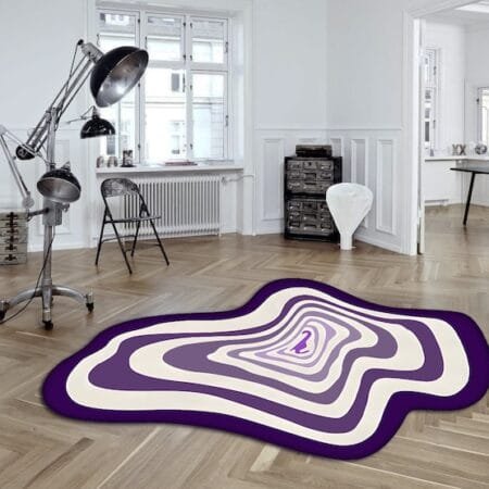 Indulge in Luxurious Premium Quality Purple Rugs