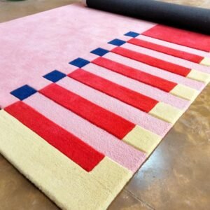 Discover Elegance with Our Luxurious Premium Quality Irregular Tufted Rug