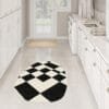 Elevate Your Space with Luxurious Premium Quality Irregular Home Decor in Black and White - Image 6