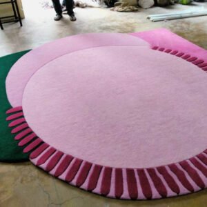 Experience Elegance with Our Luxurious Premium Quality Irregular Tufted Rug
