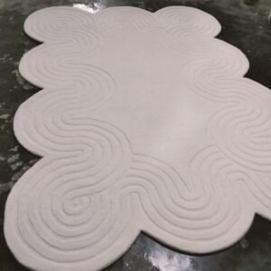 Elevate Your Space: The Luxurious Irregular Tufted Rug