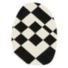 Elevate Your Space with Luxurious Premium Quality Irregular Home Decor in Black and White - Image 4