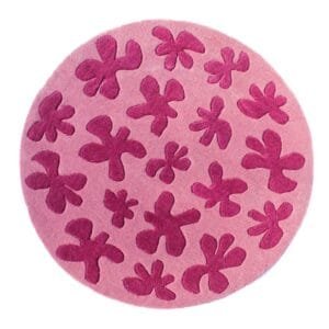 The Ultimate Guide to Luxurious Tufted Round Carpets with Pink Flower Designs