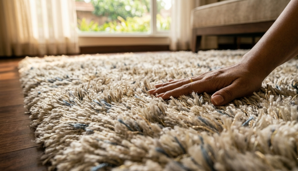 7 Stunning 12×15 Rugs That Elevate Every Room: Discover Heritage Craftsmanship 4 12x15 shaggy rug deep pile luxury comfort IndianCarpets.i