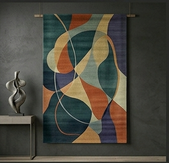 Abstract Designer Carpet