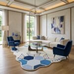 Hexa Circuit Rug View 4
