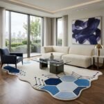 Hexa Circuit Rug View 2