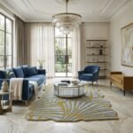 Golden Shellburst Rug View 3