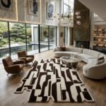 Linear Maze Rug View 2