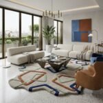Interwoven Frame Rug View 4