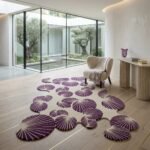 Plum Fanburst Rug View 2