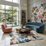 Wildflower Scatter Rug View 2