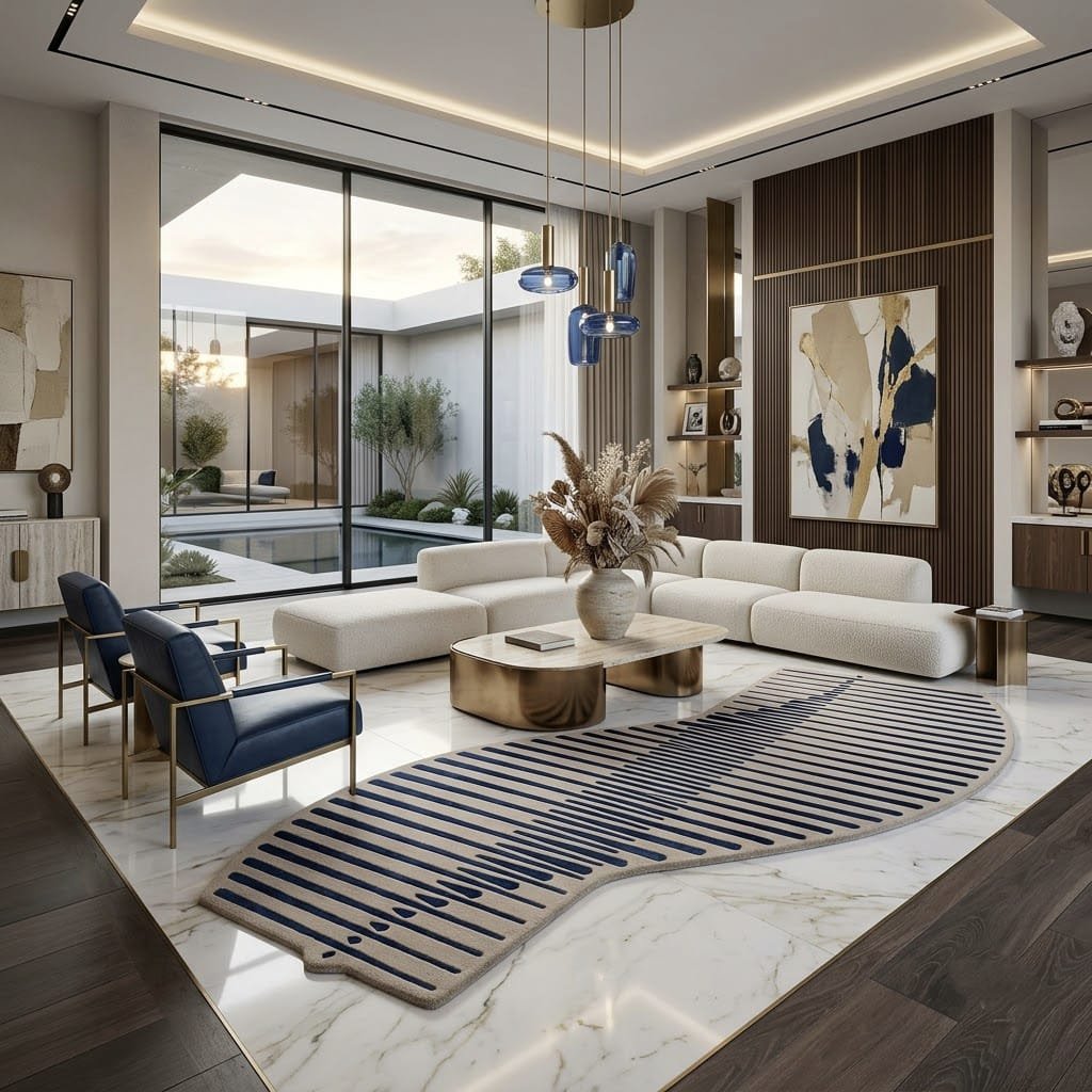 Indigo Cadence Rug