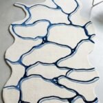 Navy Network Rug View 4