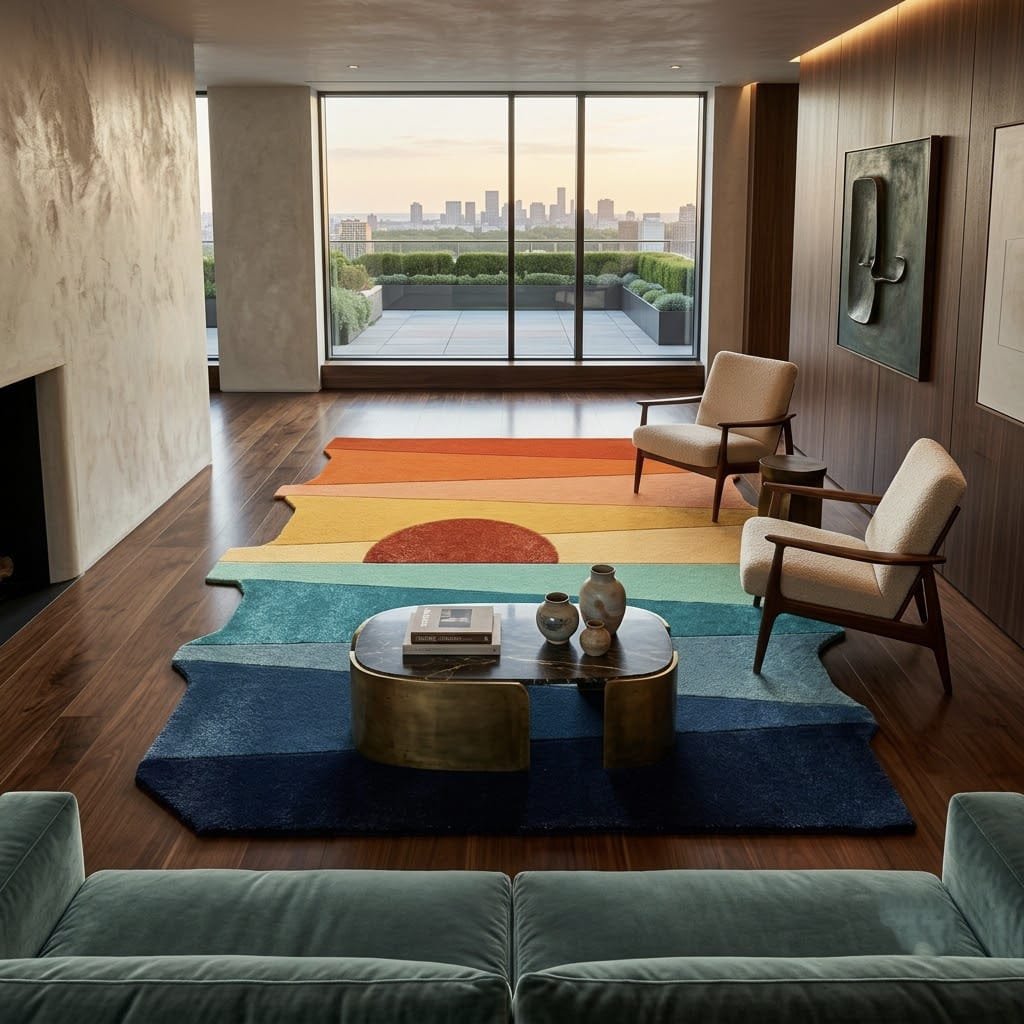 Sunset Horizon Rug