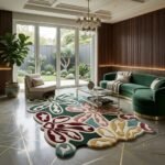 Multicolor Floral Rug View 2