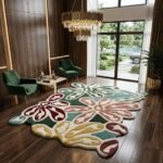 Multicolor Floral Rug View 1