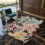 Multicolor Floral Rug View 3
